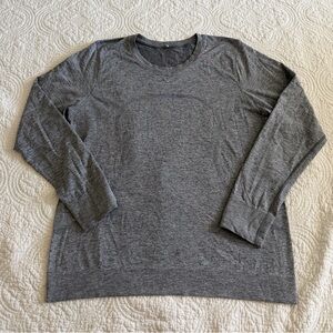 Swiftly Tech 2.0 Relaxed Long-Sleeve Shirt Hip Length size 10